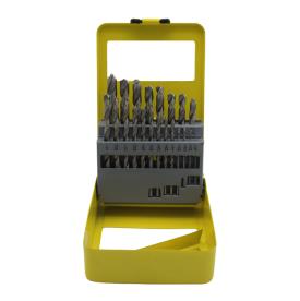 DRILL SET 21 PIECE AF SIZE 1/16 TO 3/8