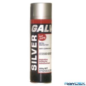 PAINT SILVER GAL 400 GRAM SPRAY CAN