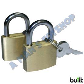 NLA* LOCK 40MM TWIN PACK KEYED ALIKE