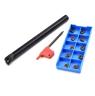 LATHE BORING BAR KIT 12MM WITH 10 TIPS