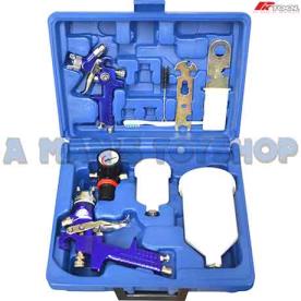 AIR GRAVITY SPRAY GUN KIT HVLP 7 PIECE
