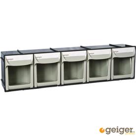 STORAGE BINS 5 DRAWER SET 600X103X150H