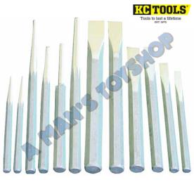 PUNCH & CHISEL KIT 12 PIECE H/DUTY