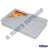 STORAGE BOX PARTS TRAY 18 COMP CLEAR