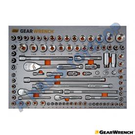 SOCKET SET AF METRIC 90PIECE IN EVA TRAY