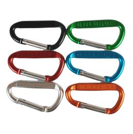 CARABINER (ALLOY) 7MM 6 PIECES
