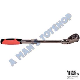 RATCHET 1/4 DR FLEX HEAD EXTEND  HANDLE